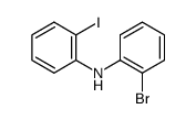 2-溴-N-(2-碘苯基)苯胺 结构式