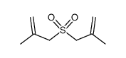1-Propene, 3,3'-sulfonylbis[2-methyl- 结构式