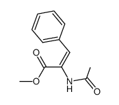 2-Propenoic acid, 2-(acetylamino)-3-phenyl-, methyl ester, (2E)- 结构式