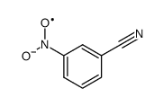3-硝基苯甲腈 结构式