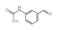 N-(3-醛基苯基)乙酰胺 结构式
