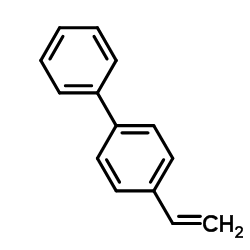 4-乙烯基联苯 结构式