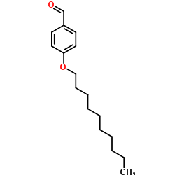 4-癸氧基苯甲醛 结构式