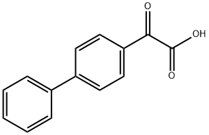2-([1,1'-联苯]-4-基)-2-氧代乙酸 结构式