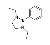 1,3-二乙基-2-苯基-1,3,2-二氮杂硼杂环戊烷 结构式