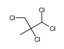 1,1,2,3-四氯-2-甲基丙烷 结构式