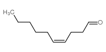 (Z)-4-癸烯醛 结构式