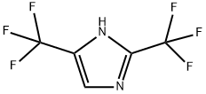 2,5-双(三氟甲基)-1H-咪唑 结构式