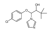 1-(4-氯苯氧基)-1-(1-咪唑基)-3,3-二甲基-2-丁醇 结构式