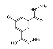 4-氯吡啶-2,6-二碳酰肼 结构式