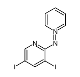 Pyridinium, 1-[(3,5-diiodo-2-pyridinyl)amino]-, inner salt 结构式