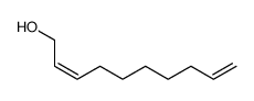(2Z)-2,9-癸二烯-1-醇 结构式