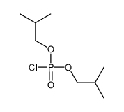 1-(氯-(2-甲基丙氧基)磷酰基)氧基-2-甲基-丙烷 结构式