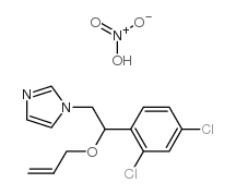 抑霉唑硝酸盐 结构式