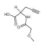 4-Pentynoic acid, 2-[(2-methoxyacetyl)amino]- 结构式