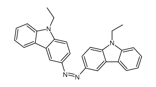 9,9'-diethyl-Z-3,3'-azocarbazole 结构式