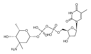 TDP β-L-vancosamine 结构式