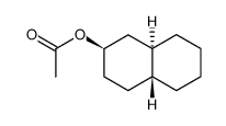 (+/-)-trans,cis-decahydro-2-naphthyl acetate 结构式