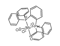 (1,2-bis(diphenylphosphino)benzene)molybdenum tetracarbonyl 结构式