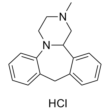 盐酸米安色林 结构式