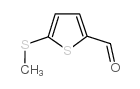 5-(甲硫基)噻吩-2-甲醛 结构式