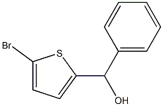 (5-溴噻吩-2-基)(苯基)甲醇 结构式