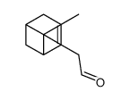 6,6-二甲基双环[3.1.1]庚-2-烯-2-乙醛 结构式