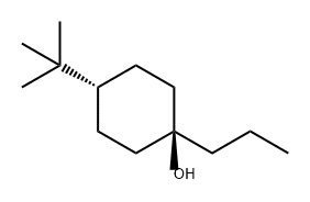 顺-4-叔丁基-1-丙基环己醇 结构式