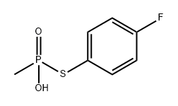 Phosphonothioic acid, P-methyl-, S-(4-fluorophenyl) ester 结构式