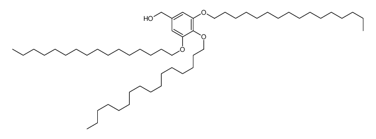 Benzenemethanol, 3,4,5-tris(hexadecyloxy)- 结构式
