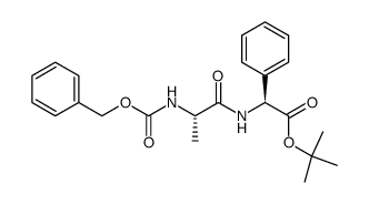 Glycine, N-[(phenylmethoxy)carbonyl]-L-alanyl-2-phenyl-, 1,1-dimethylethyl ester, (2S)- (9CI) 结构式