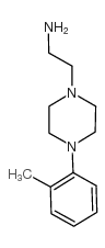 4-(2-甲基苯基)-1-哌嗪乙胺 结构式