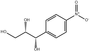 (1S,2S)-1-(4-硝基苯基)-1,2,3-丙三醇 结构式