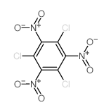 1,3,5-三氯-2,4,6-三硝基苯 结构式