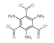 1,3,5-三氨基-2,4,6-三硝基苯 结构式