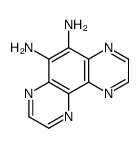 吡嗪并[2,3-f]喹喔啉-5,6-二胺 结构式