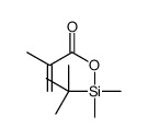 2-甲基-2-丙烯酸叔丁基二甲基硅酯 结构式