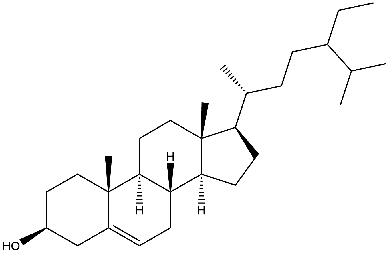 豆甾-5-烯-3-醇, (3β,24ξ)- 结构式