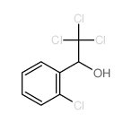 2,2,2-三氯-1-(2-氯苯基)乙醇 结构式