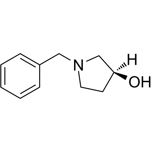 (S)-3-羟基-1-苄基吡咯烷 结构式