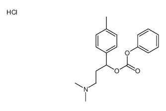 [3-(dimethylamino)-1-(4-methylphenyl)propyl] phenyl carbonate,hydrochloride 结构式