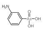 3-氨基苯胂酸 结构式