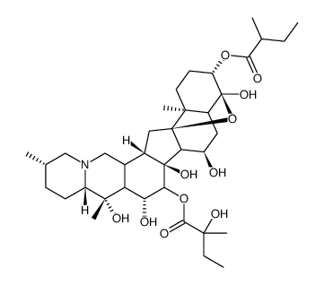 计末林碱 结构式
