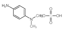 硫酸-4-氨基-N,N-二甲基苯胺 结构式