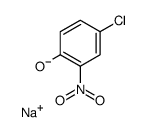 4-氯-2-硝基苯酚钠 结构式