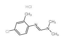 杀虫脒盐酸盐 结构式