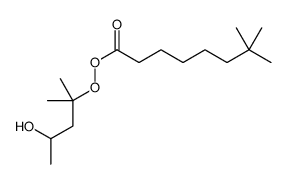 3-羟基-1,1-二甲基丁基过氧新癸酸 结构式