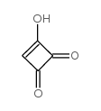 1-羟环丁-1-烯-3,4-二酮 结构式