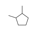 1,2-二甲基环戊烷 结构式