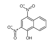 2,4-二硝基萘酚钠 结构式